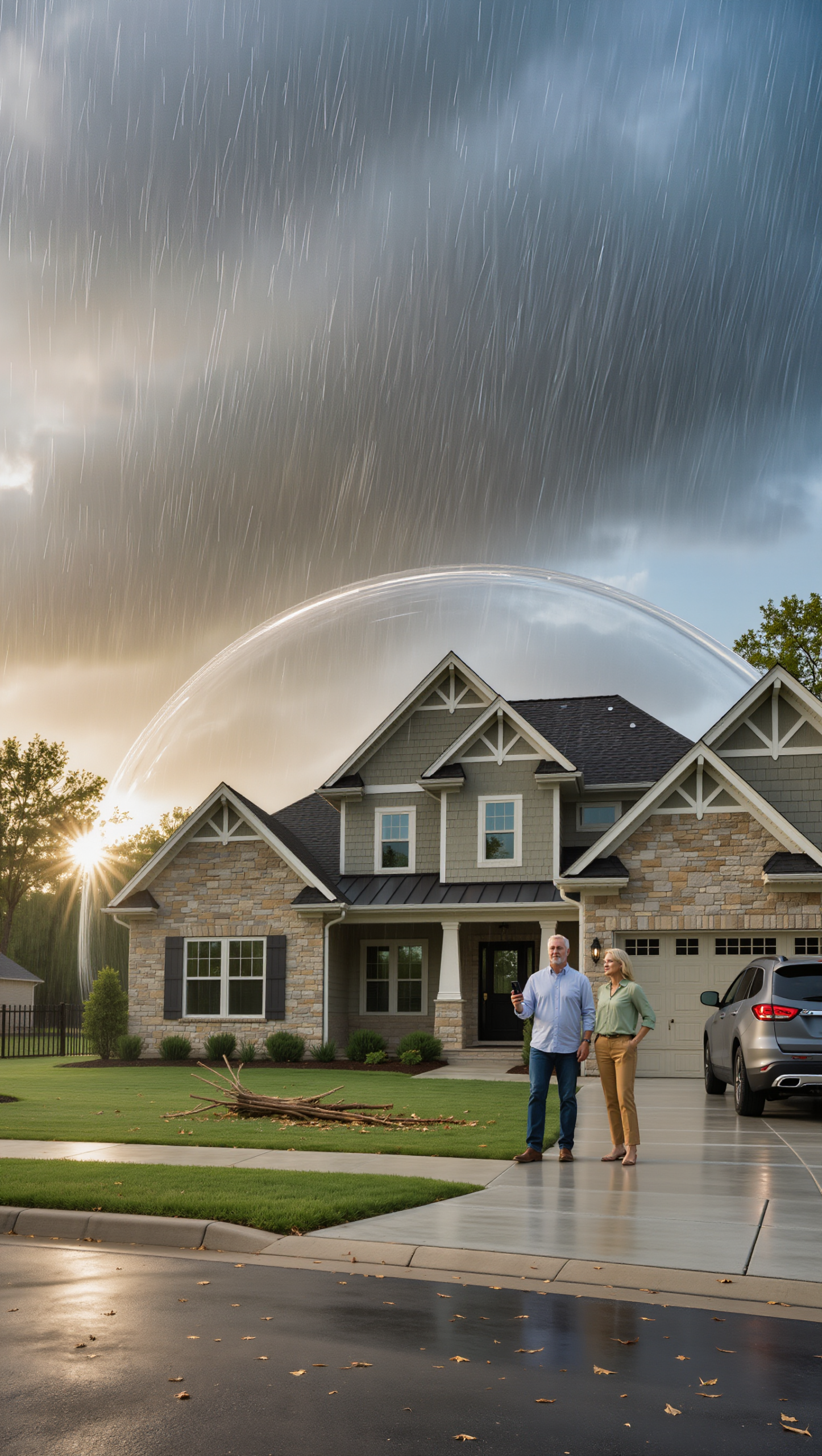 Deductible buyback insurance in Texas for wind and hail damage